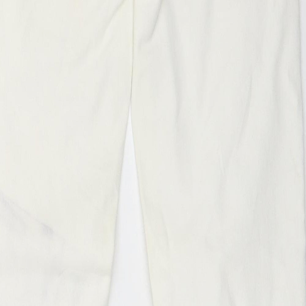 7 For All Mankind Womens White   Straight Jeans Size 28 in L31 in