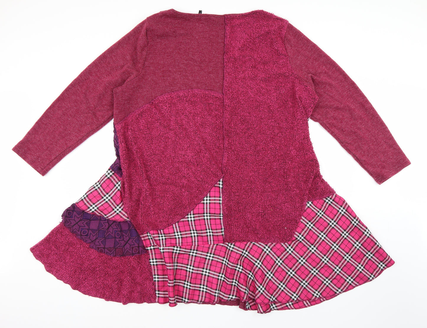 Joe Browns Womens Pink Check  Trapeze & Swing  Size 26