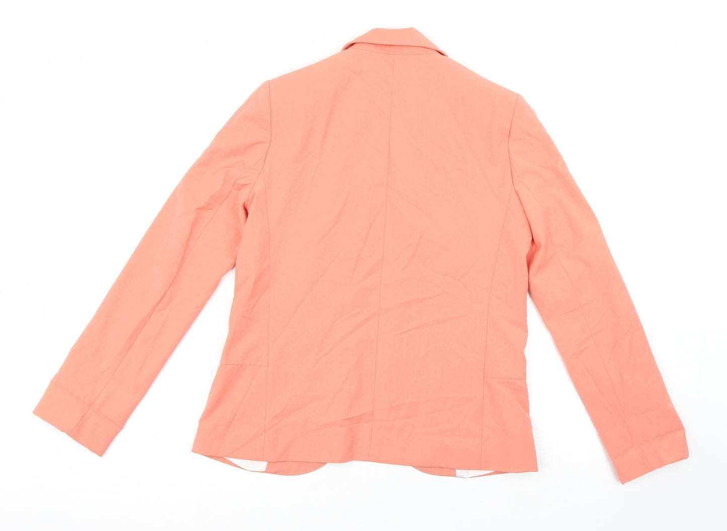 Topshop Womens Pink   Jacket Blazer Size 8