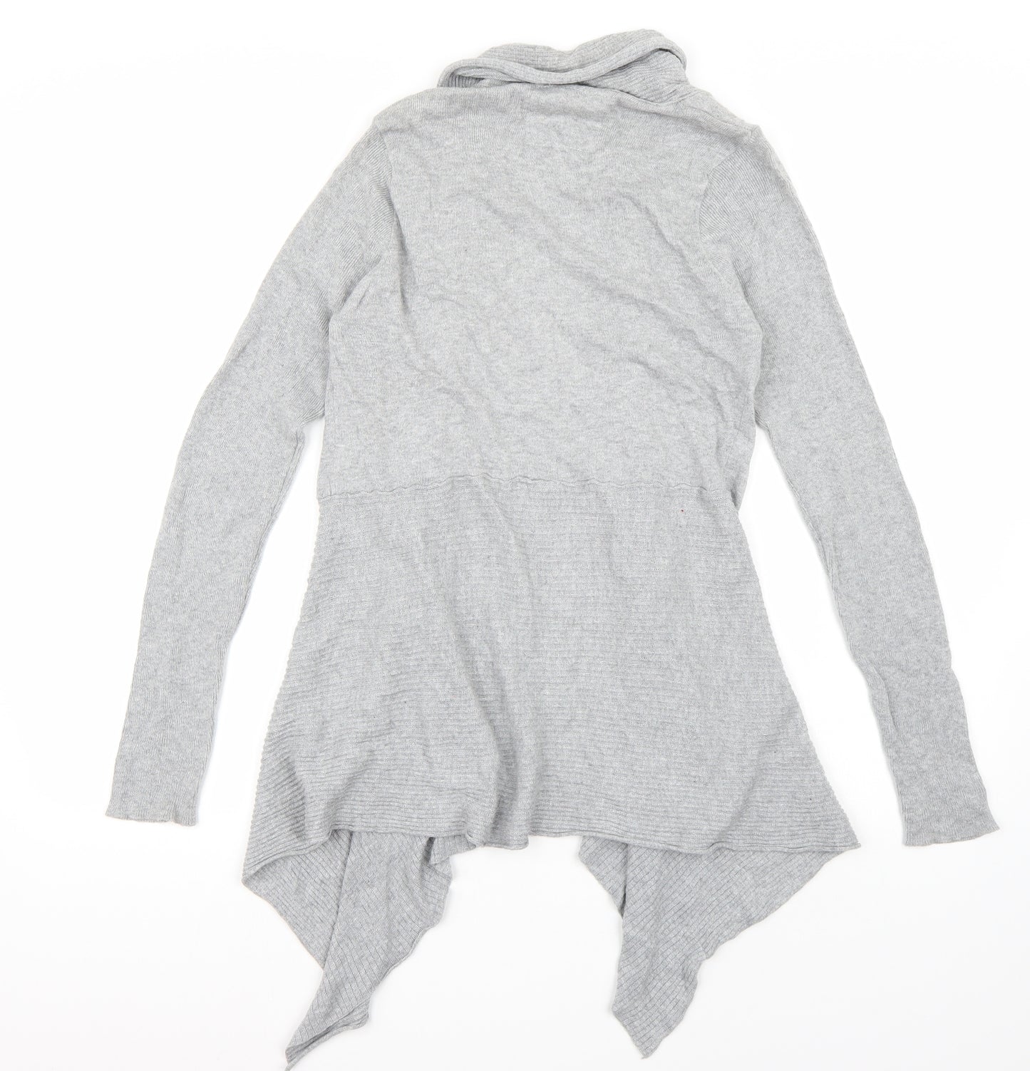 Primark Womens Grey   Cardigan Jumper Size 10