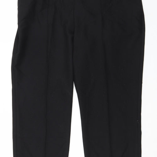 Papaya Womens Black   Trousers  Size 14 L27 in