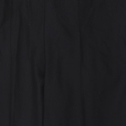 Papaya Womens Black   Trousers  Size 14 L27 in