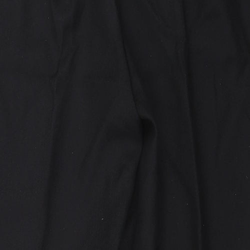Papaya Womens Black   Trousers  Size 14 L27 in