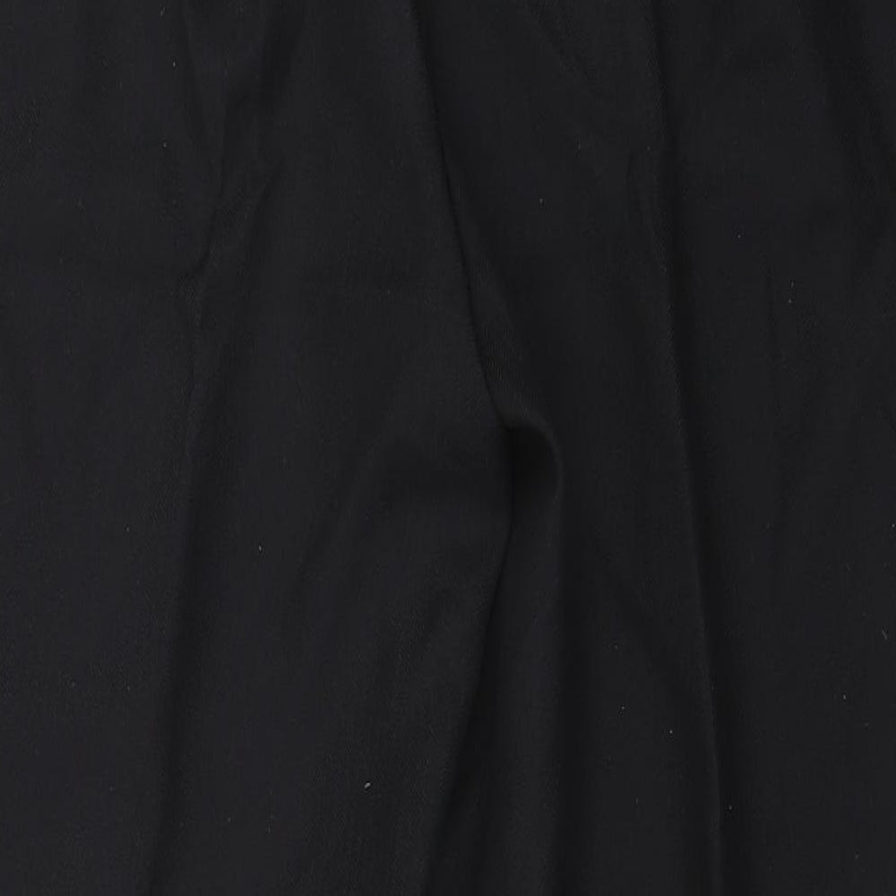 Papaya Womens Black   Trousers  Size 14 L27 in