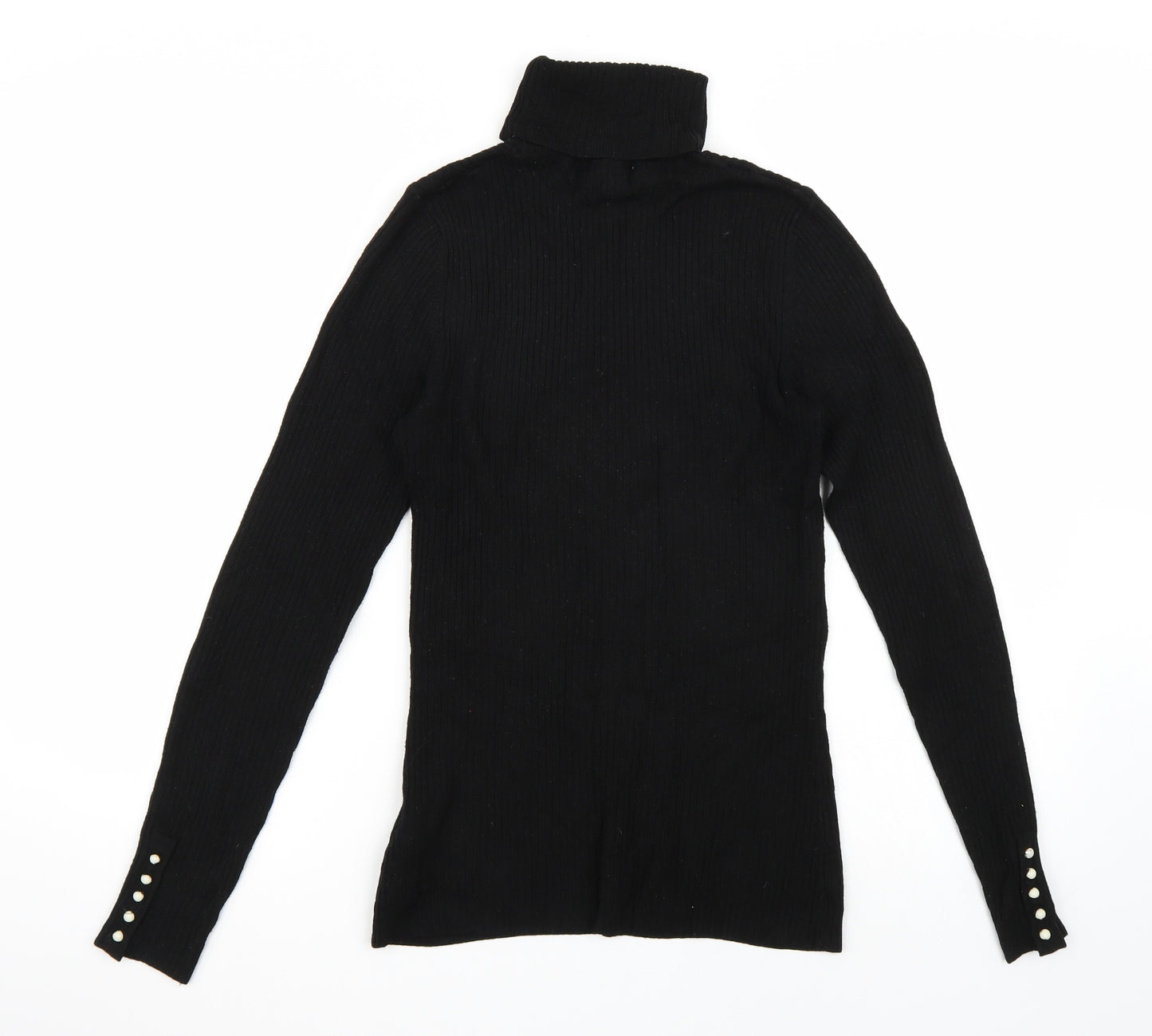 H&M Womens Black   Pullover Jumper Size S