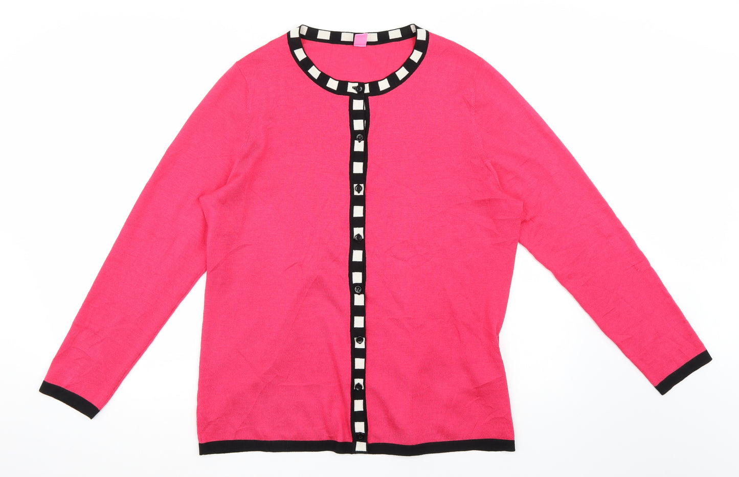 Basler Womens Pink   Cardigan Jumper Size 16