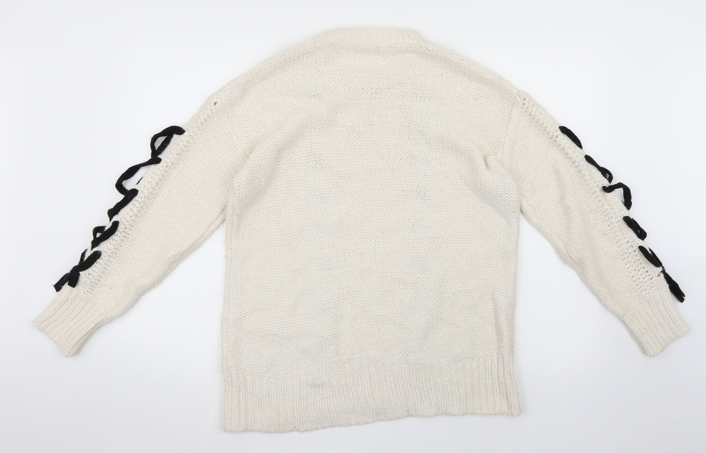 Papaya Womens Beige   Pullover Jumper Size S