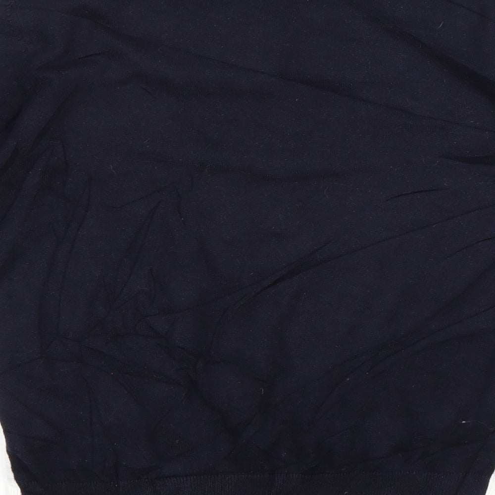 NEXT Mens Blue   Pullover Jumper Size S  - Grandpa Christmas