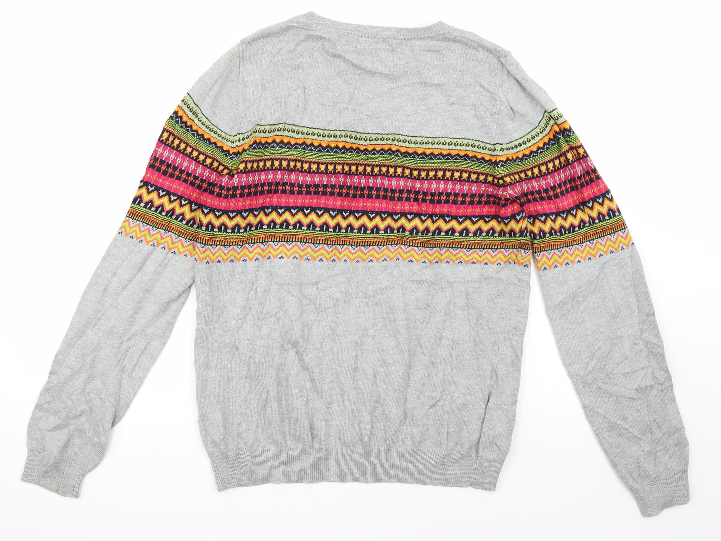 NEXT Womens Multicoloured Paisley  Pullover Jumper Size 16