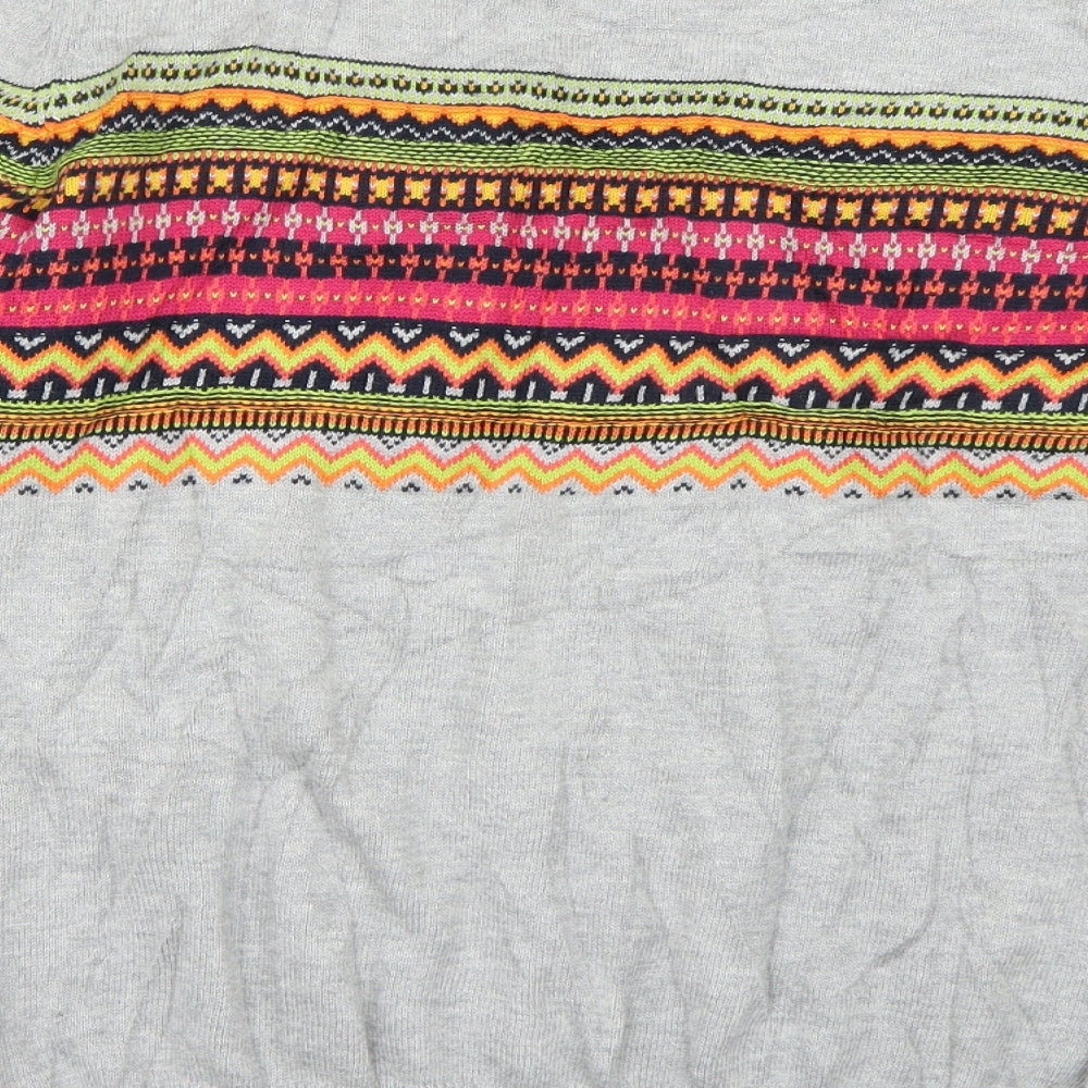 NEXT Womens Multicoloured Paisley  Pullover Jumper Size 16