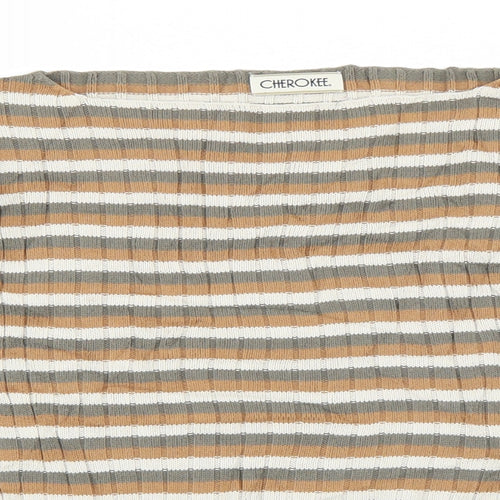 Cherokee Womens Multicoloured Striped  Pullover Jumper Size 14