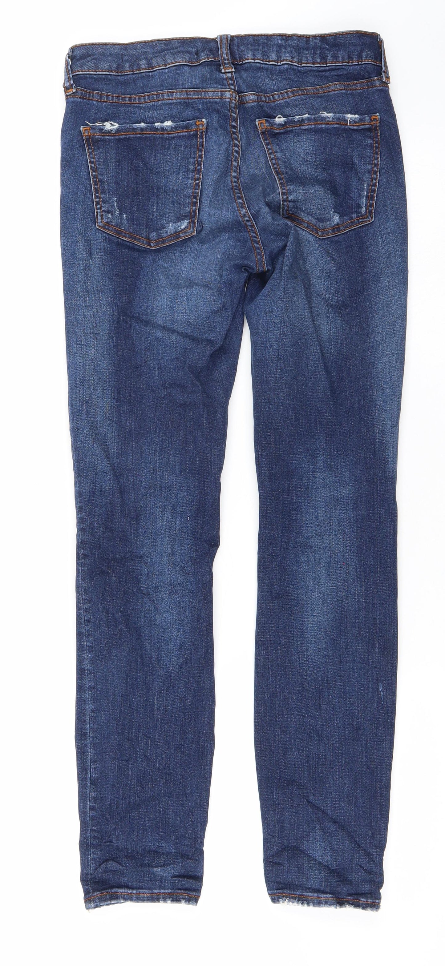Zara Womens Blue   Skinny Jeans Size 10 L28 in