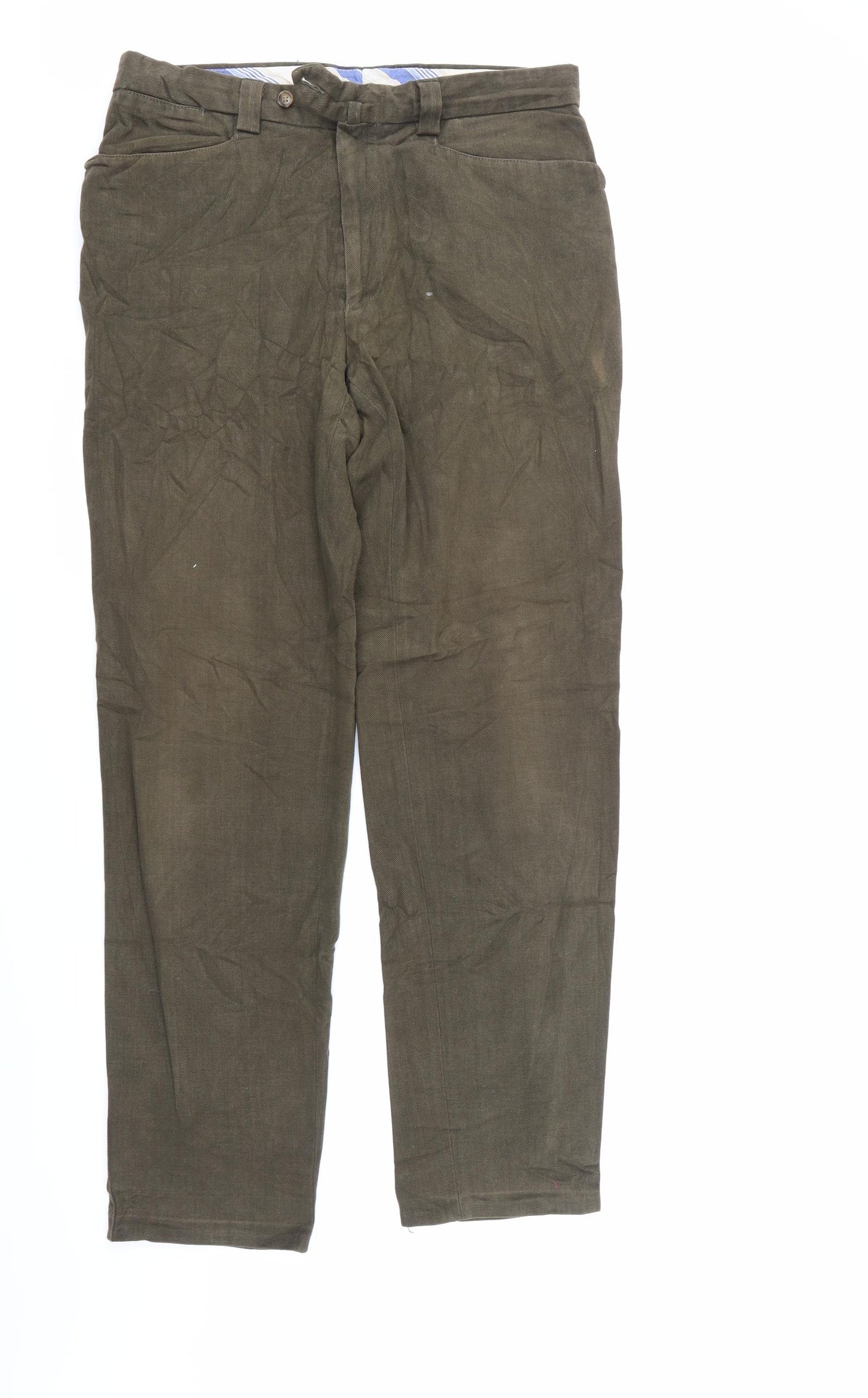 Fredi Pisano Mens Beige  Denim Straight Jeans Size 34 in L31 in