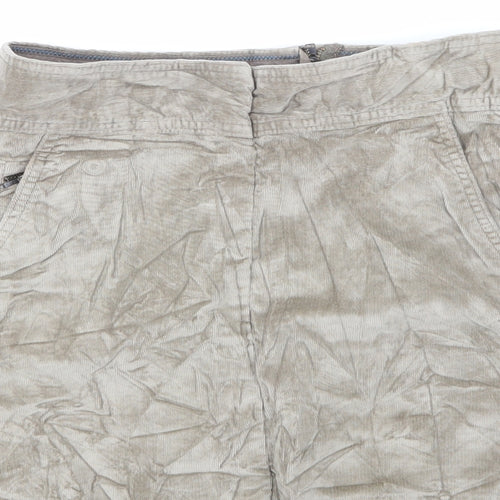 Banana Republic Womens Beige  Corduroy A-Line Skirt Size 6