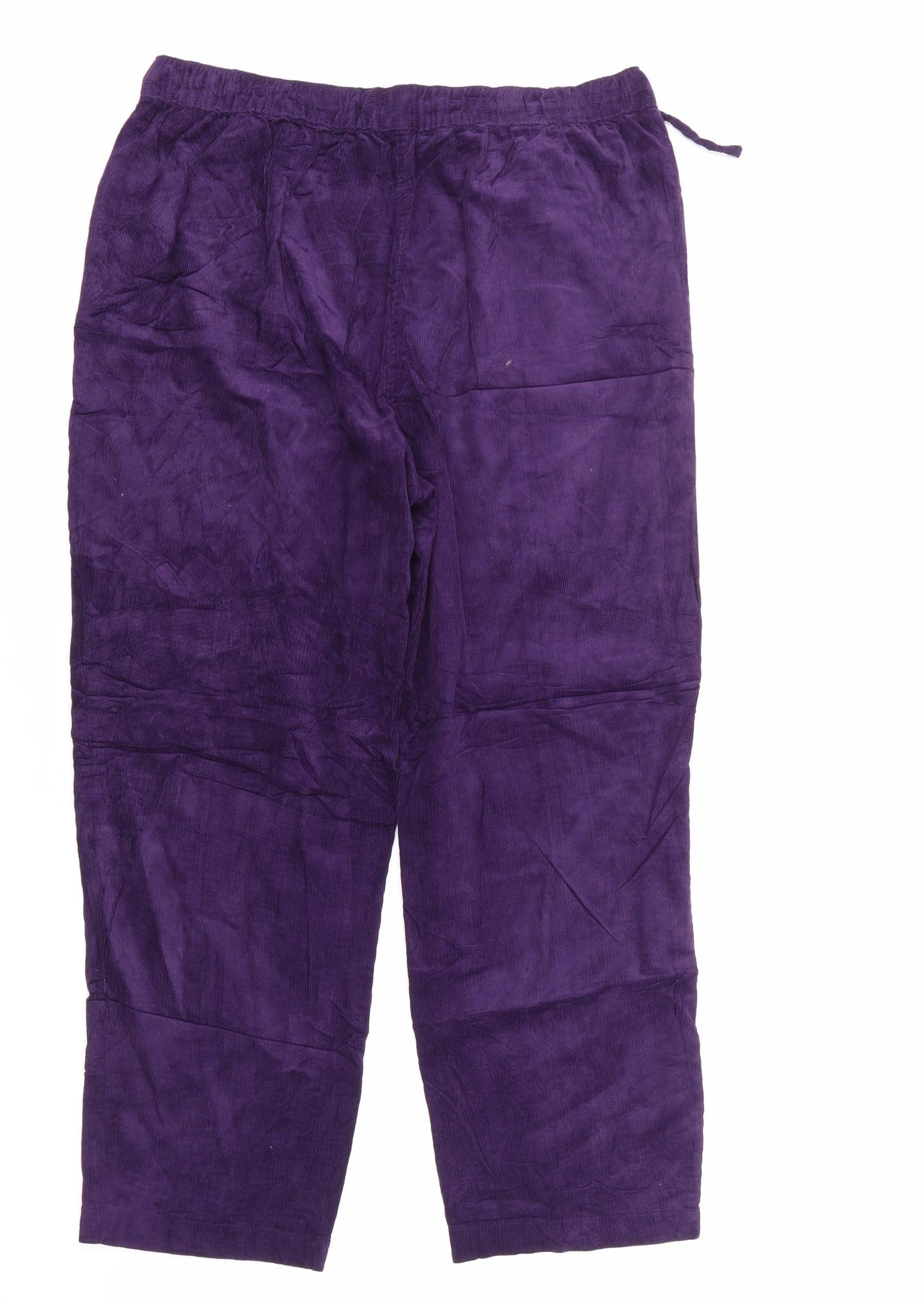 Edinburgh Woolen Mill  Womens Purple  Corduroy Bootcut Jeans  L27 in