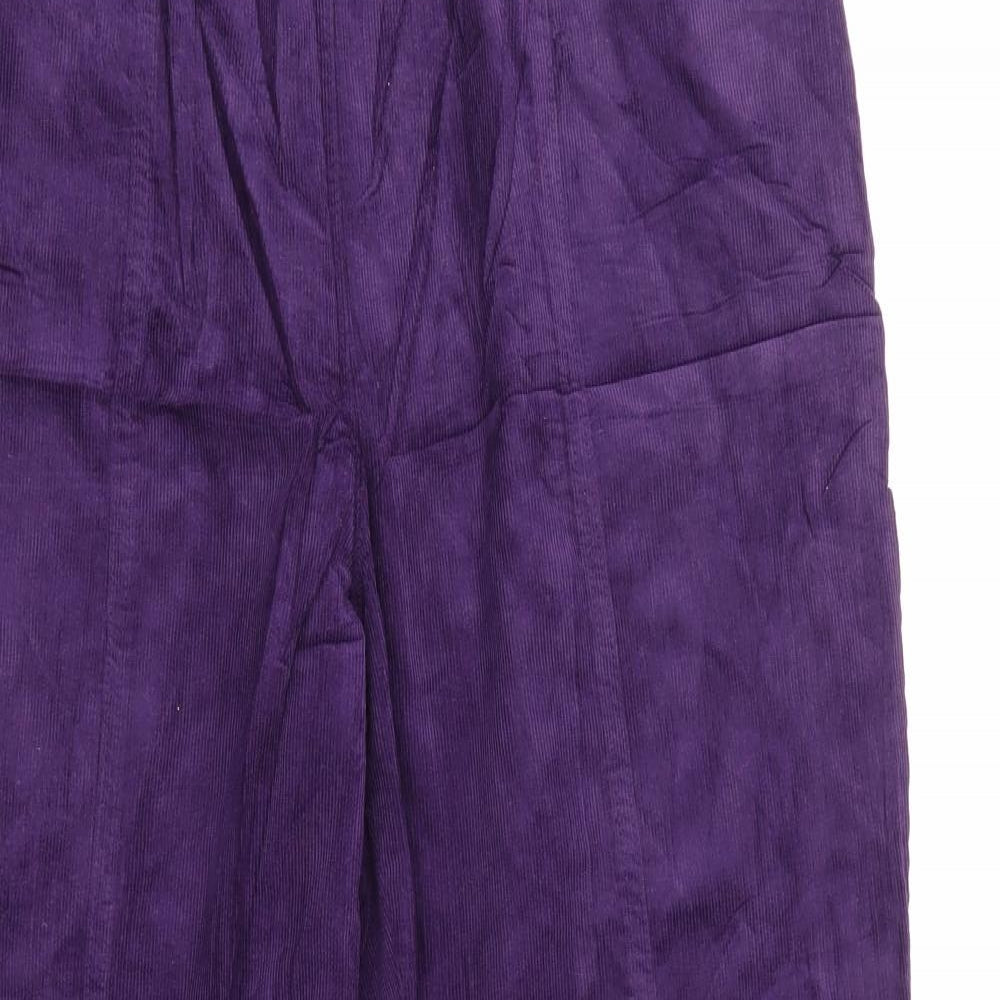 Edinburgh Woolen Mill  Womens Purple  Corduroy Bootcut Jeans  L27 in