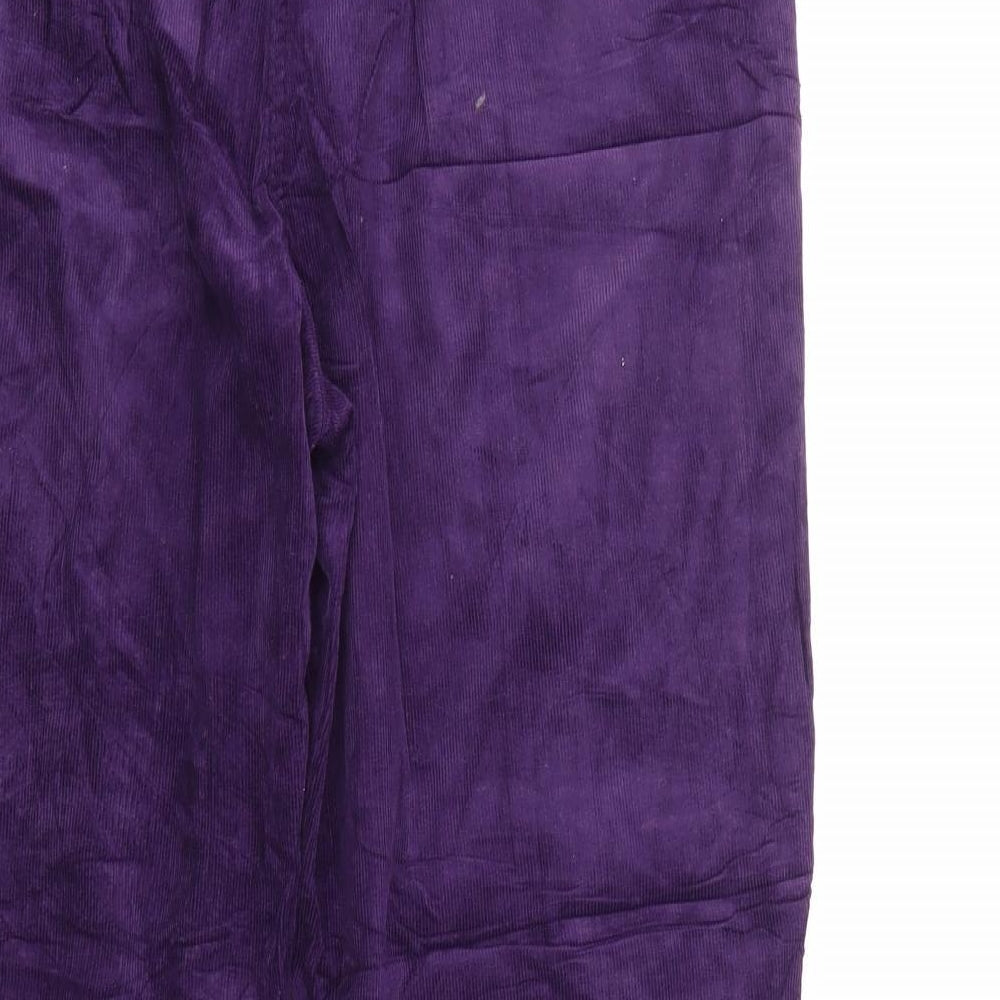 Edinburgh Woolen Mill  Womens Purple  Corduroy Bootcut Jeans  L27 in