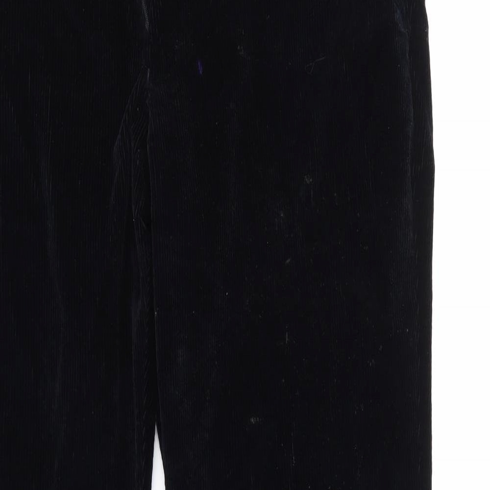 Blue Harbour Mens Blue  Corduroy Straight Jeans Size 40 L33 in