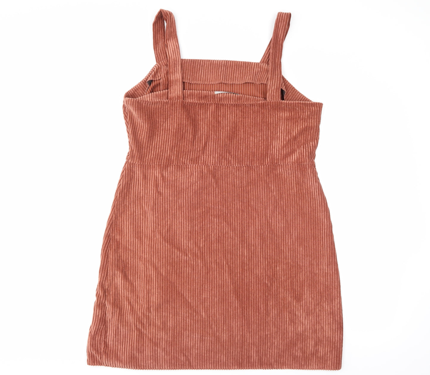 George Womens Brown  Corduroy Pinafore/Dungaree Dress  Size 16