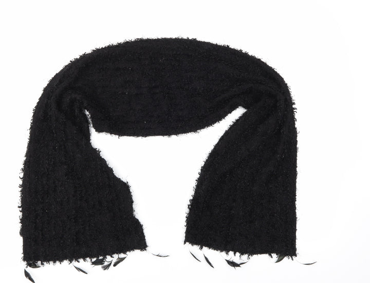 Jill main Womens Black Scarf