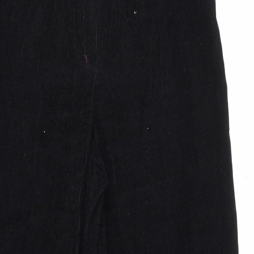 first avenue Womens Black  Corduroy Skinny Jeans Size 12 L26 in