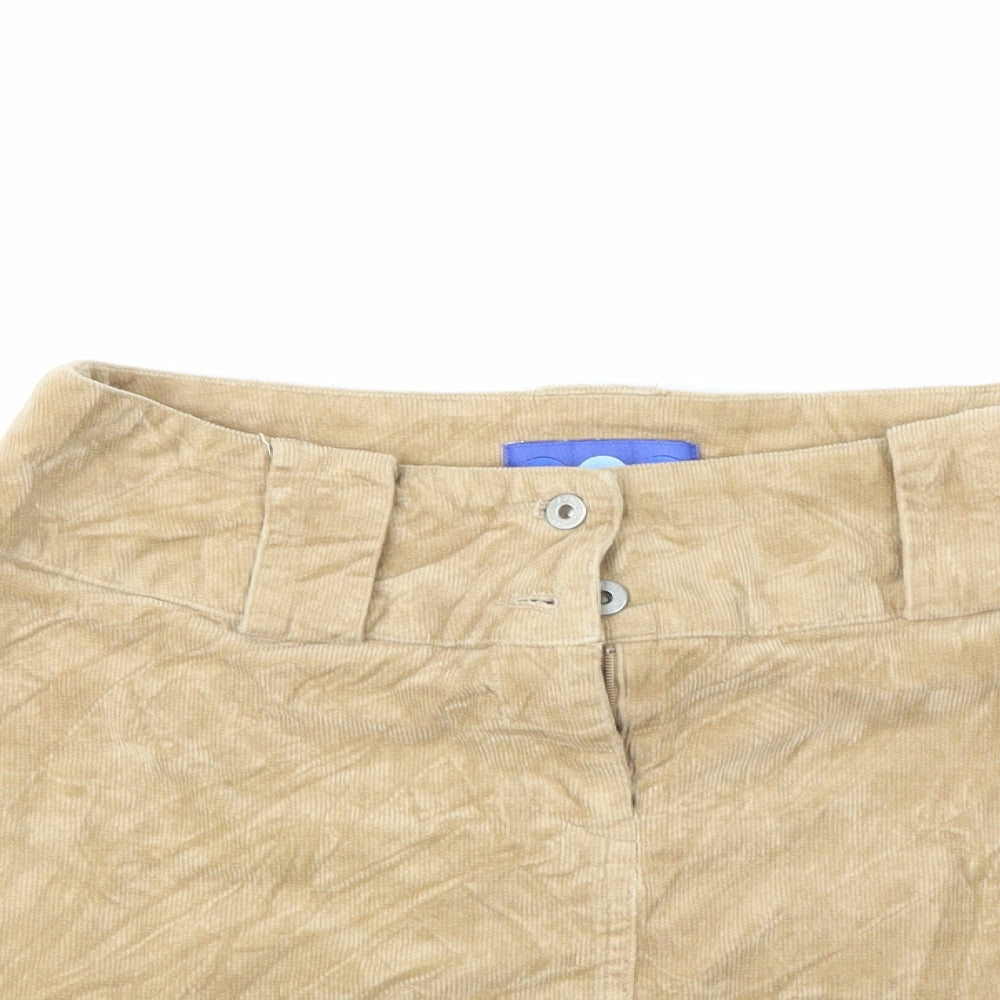 Amazing Jeans Womens Brown  Corduroy A-Line Skirt Size 10