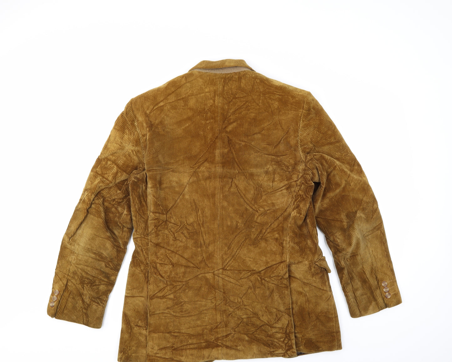 Preworn Mens Gold  Corduroy Jacket Sport Coat