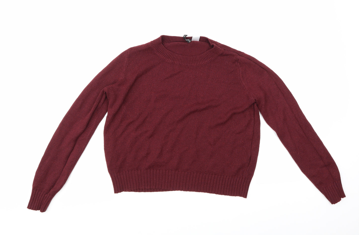 Divided Womens Purple   Pullover Jumper Size S