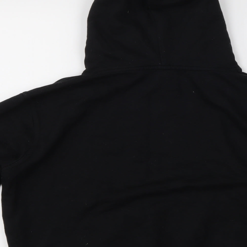 addidas Mens Black   Pullover Hoodie Size M