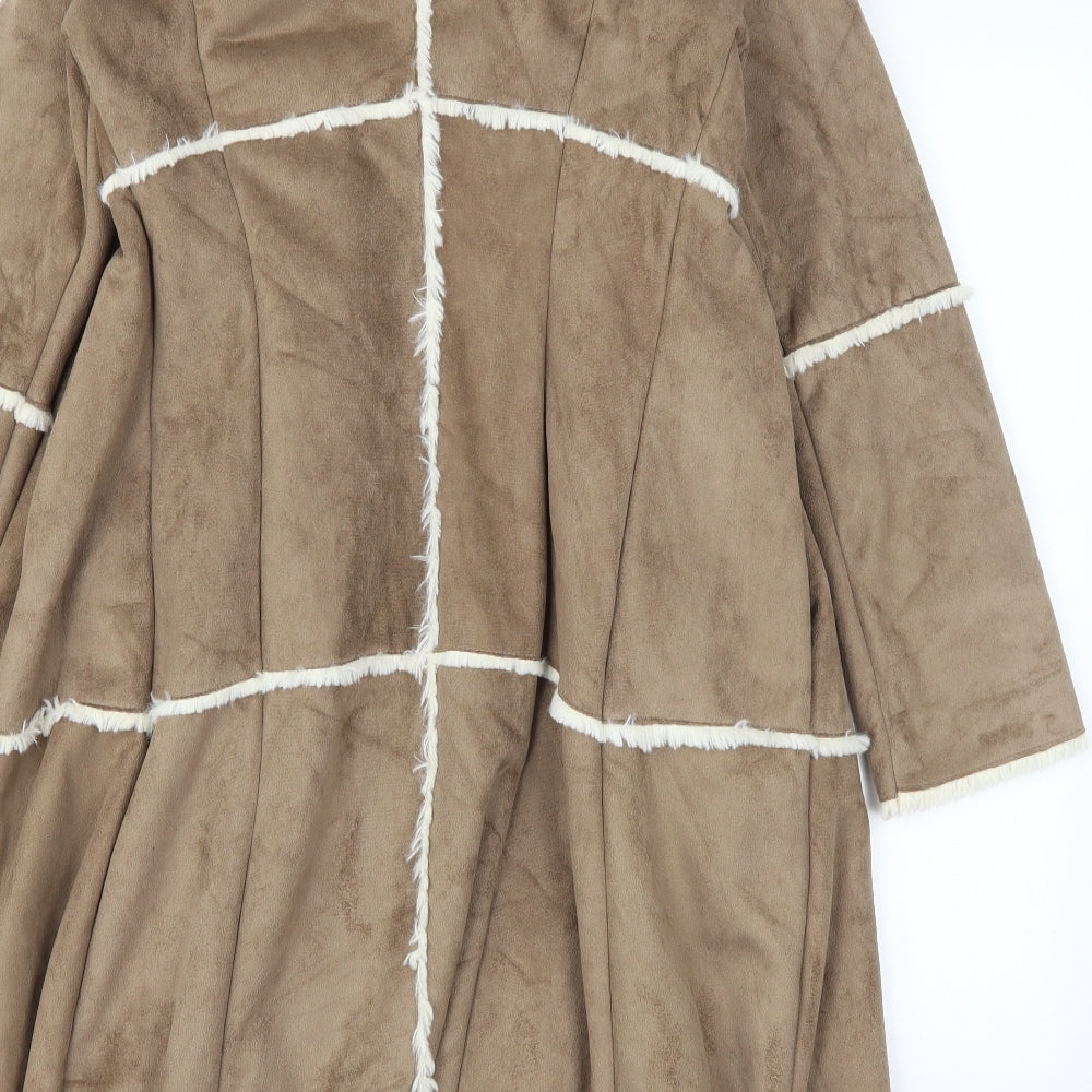 New Look Womens Brown   Jacket Blazer Size 8