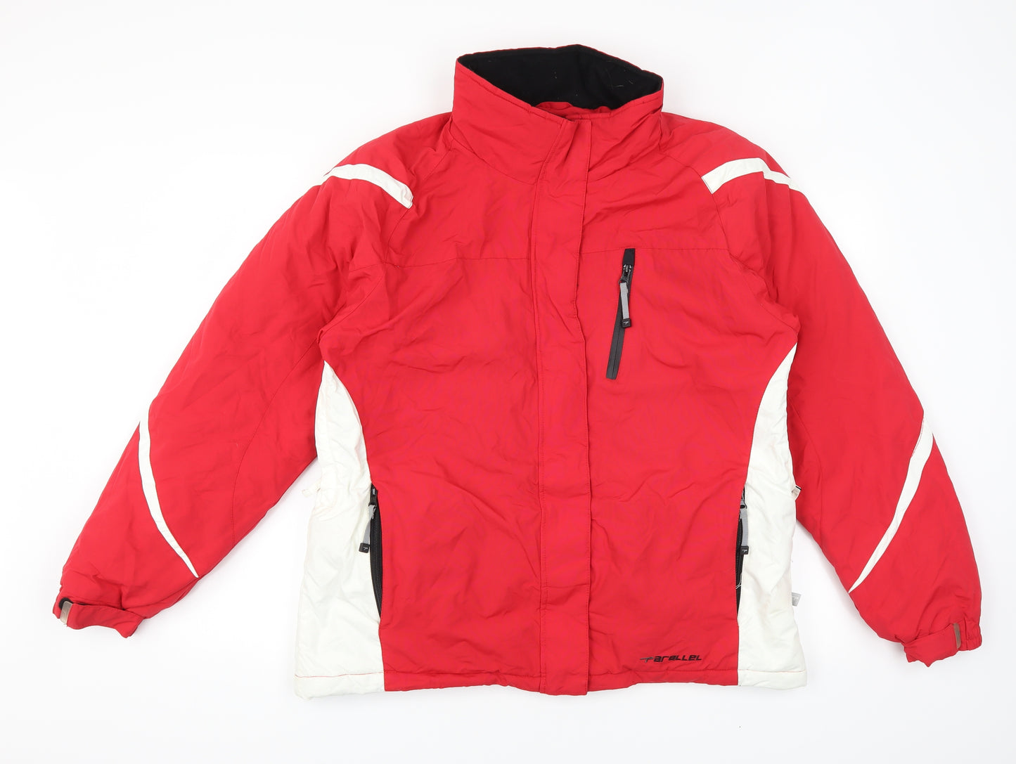 Parallel Womens Red   Ski Jacket Jacket Size 16