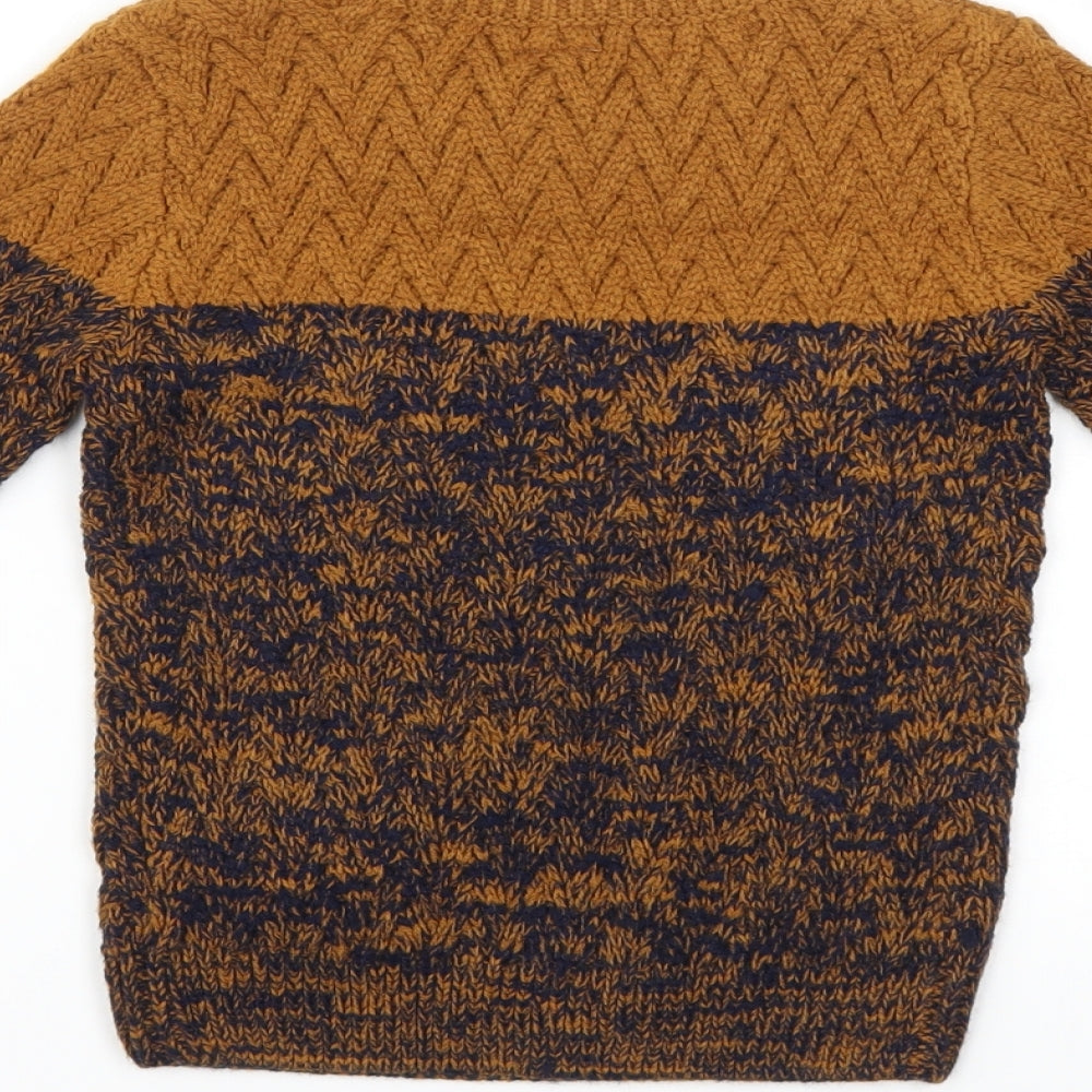 TU Boys Brown   Pullover Jumper Size 3 Years