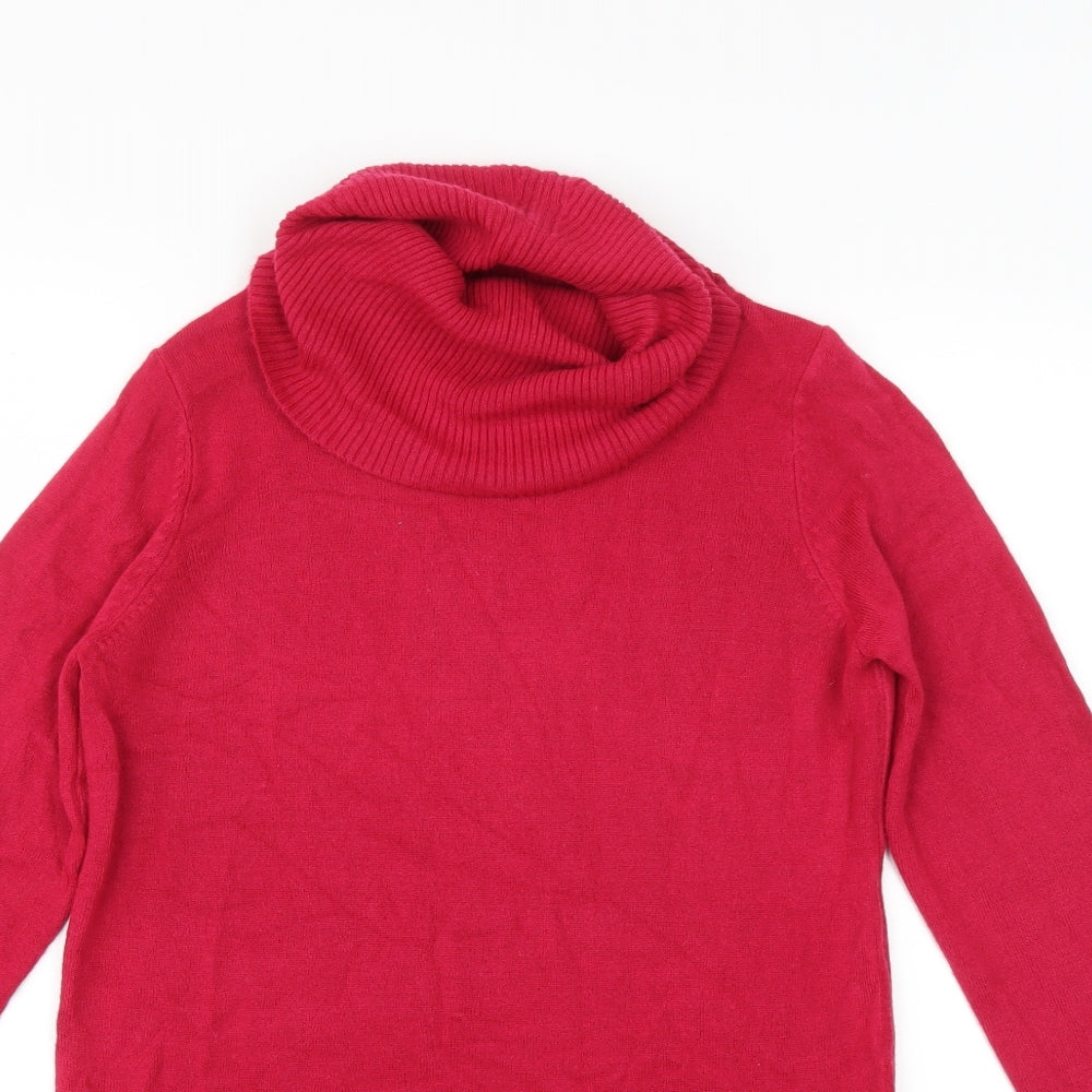 Marks and Spencer Womens Pink   Pullover Jumper Size 8