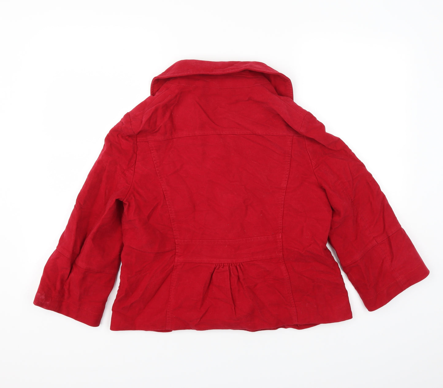 Monsoon Womens Red   Jacket Coat Size 12