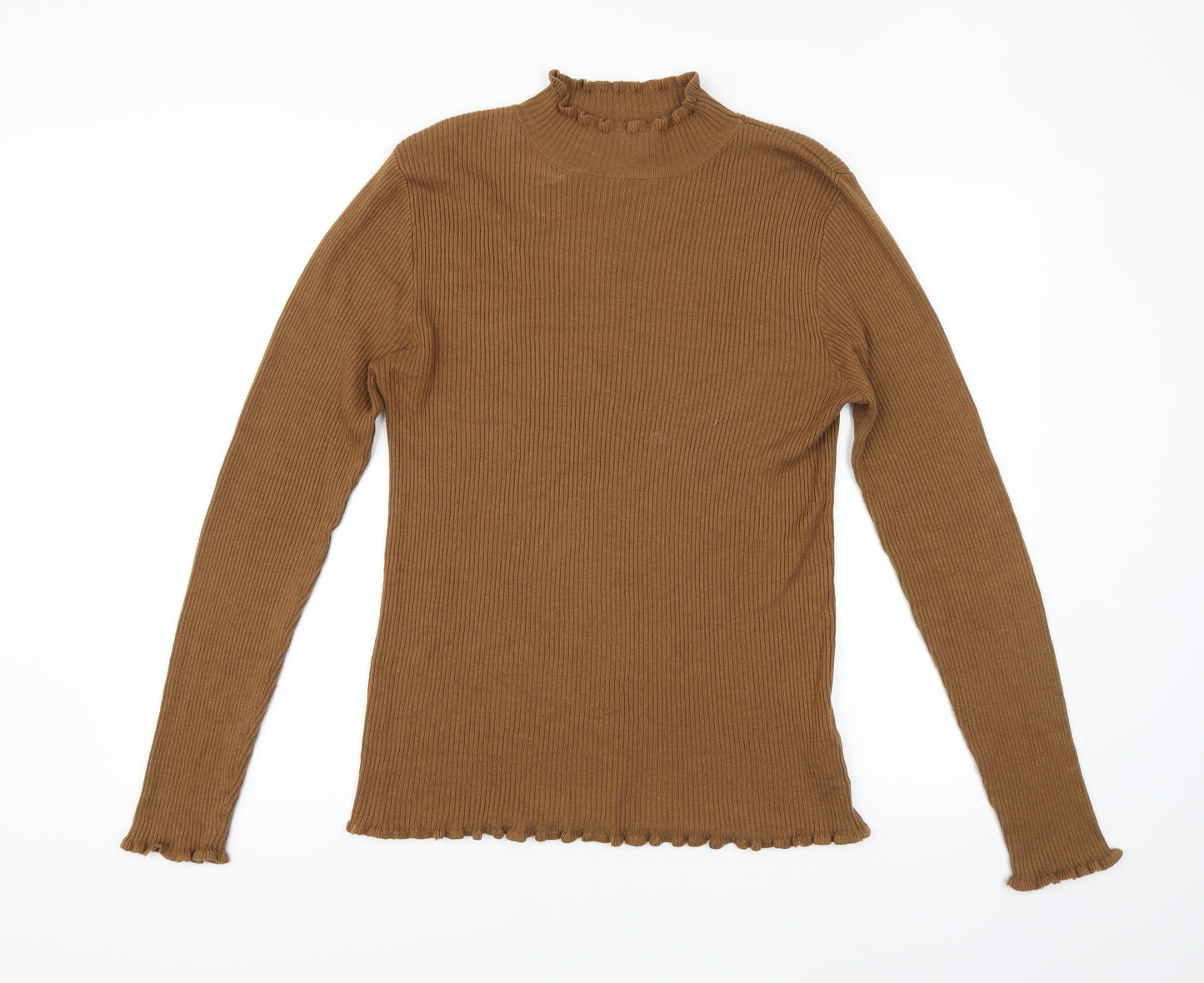 Peacocks Womens Brown   Pullover Jumper Size 16