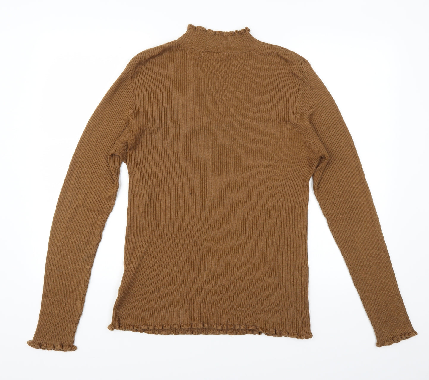 Peacocks Womens Brown   Pullover Jumper Size 16