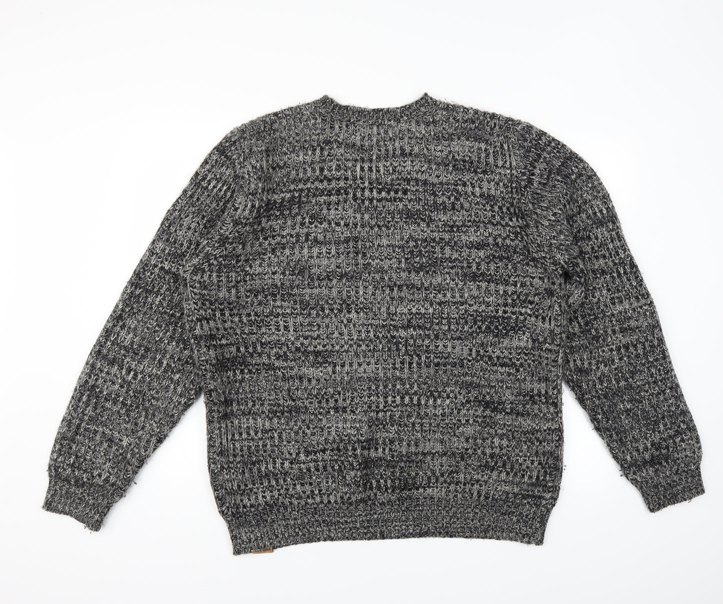 Label Lab Mens Grey   Pullover Jumper Size XL