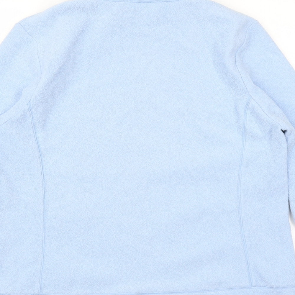 Preworn Womens Blue   Cardigan Jumper Size 16  - 16-18