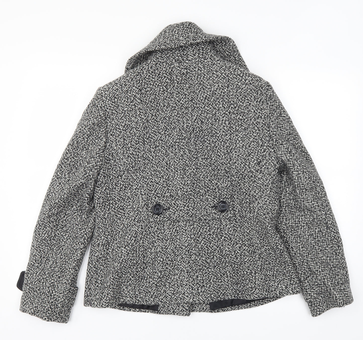 Debenhams Womens Black   Jacket Coat Size 12