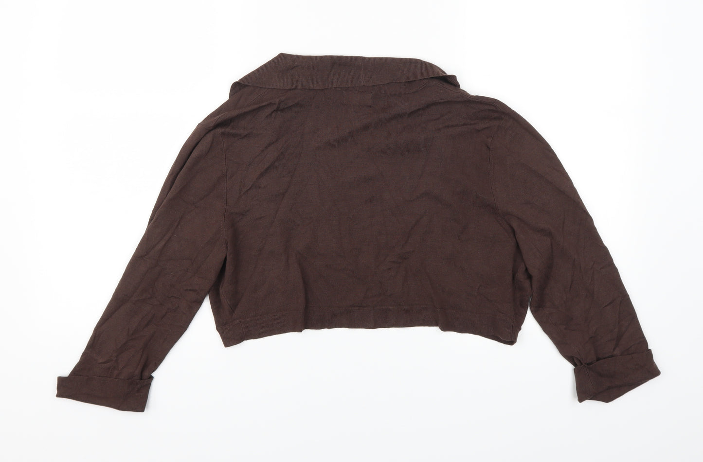 Phase Eight Womens Brown   Cardigan Jumper Size 16