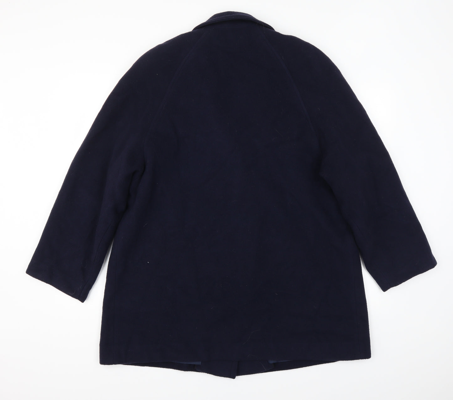 Preworn Womens Blue   Jacket Coat Size 16
