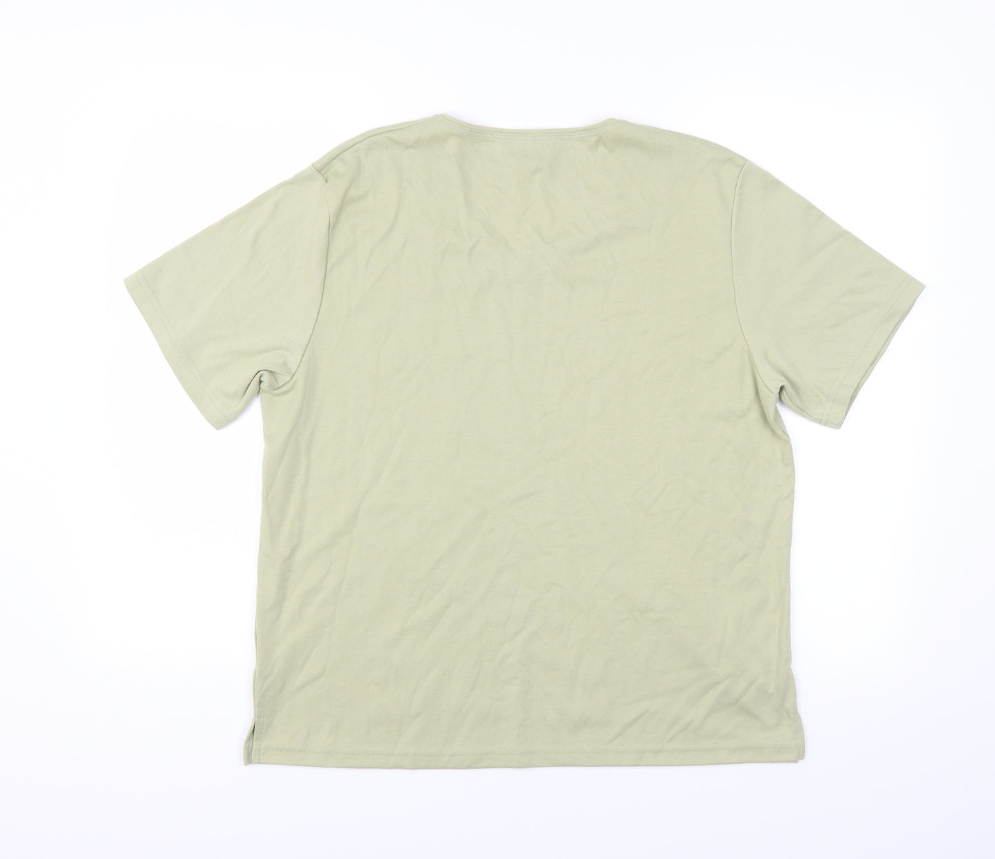 Anne marie Womens Green   Basic T-Shirt Size 22