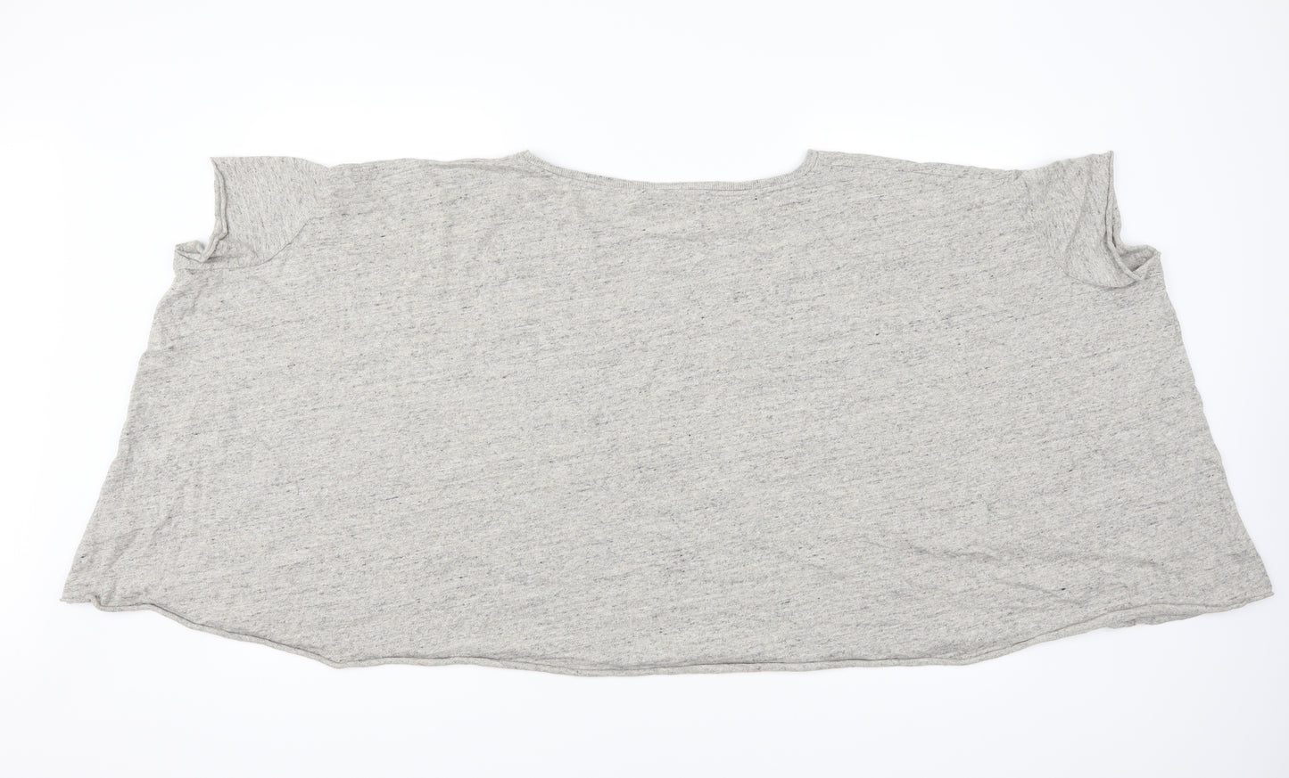 AllSaints Womens Grey   Cropped T-Shirt Size 10
