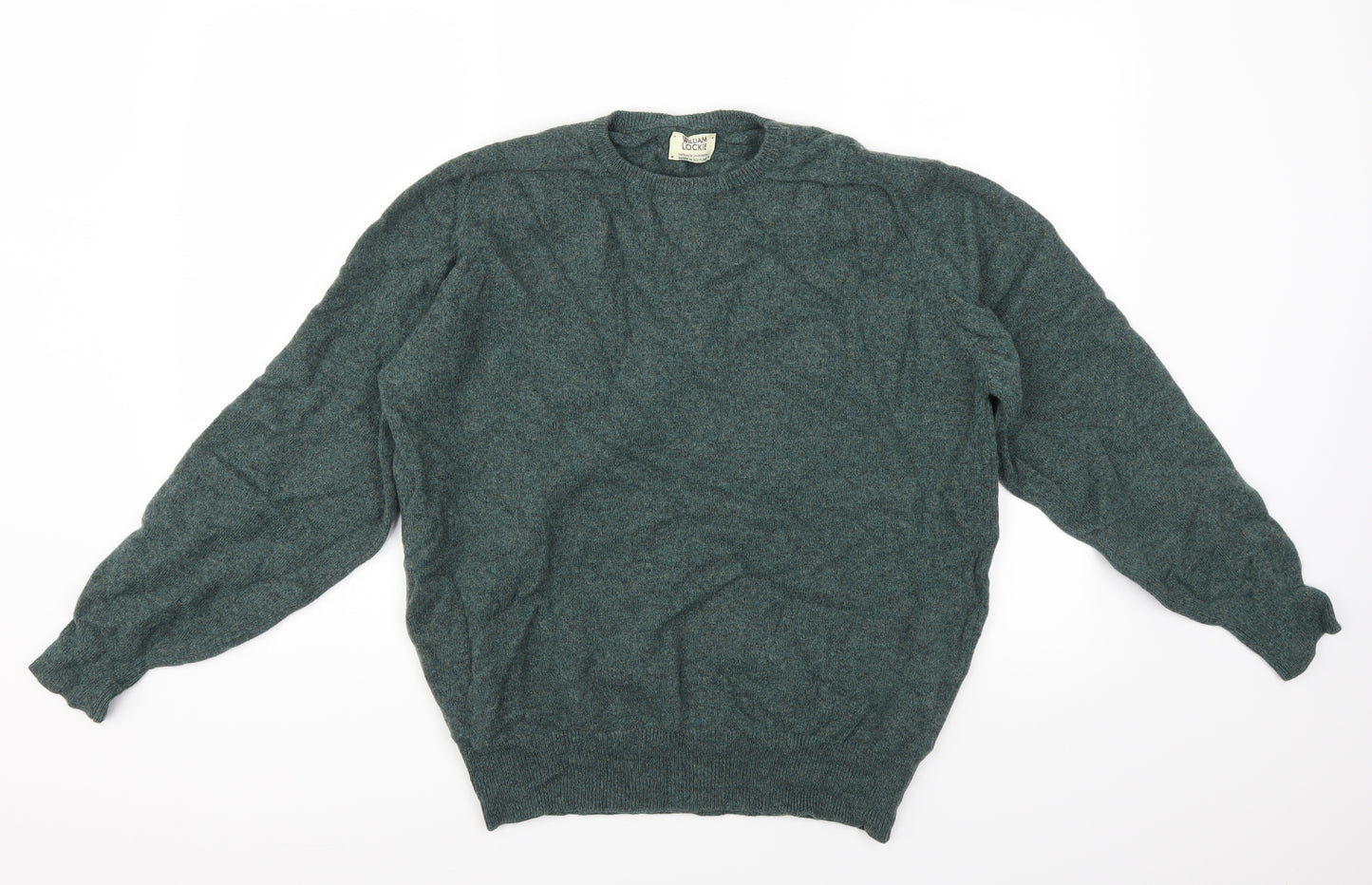 William Lockie Mens Green   Pullover Jumper One Size  - 40inch