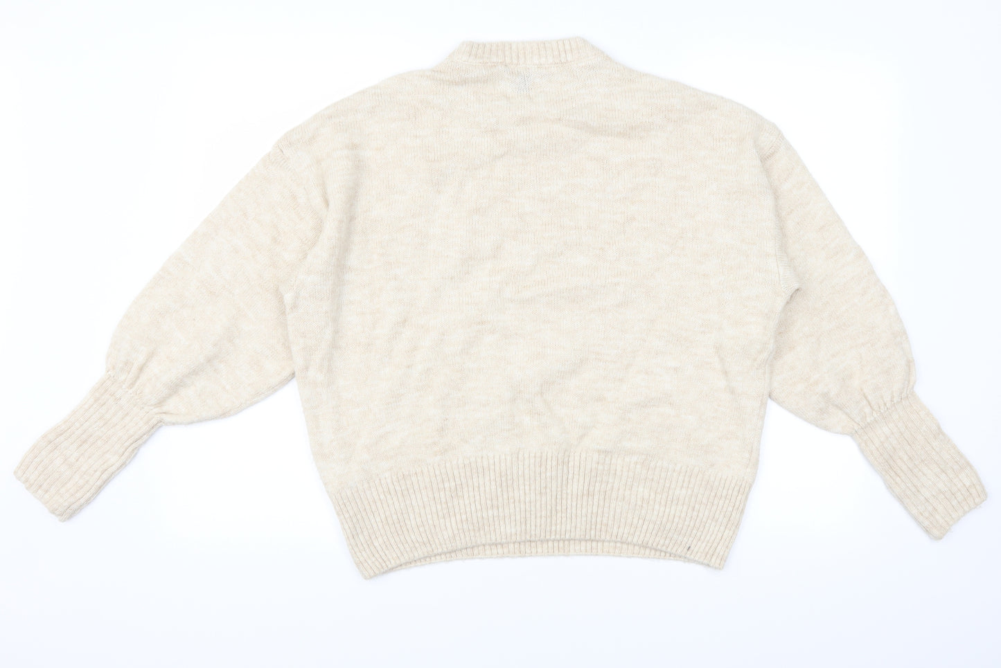 Primark Womens Beige   Pullover Jumper Size M