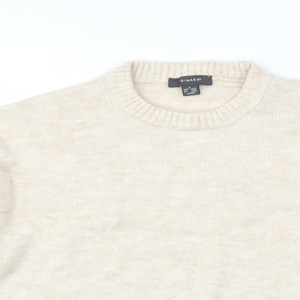 Primark Womens Beige   Pullover Jumper Size M