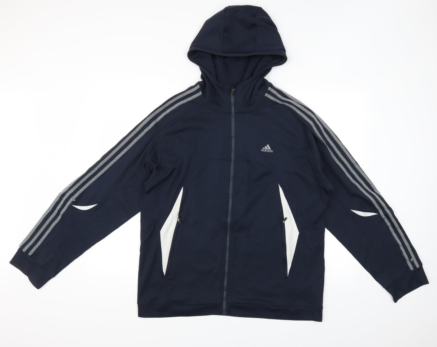 adidas Mens Blue   Jacket  Size M