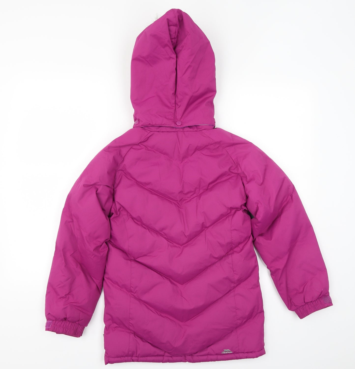 Trespass Girls Purple   Puffer Jacket Jacket Size 9-10 Years