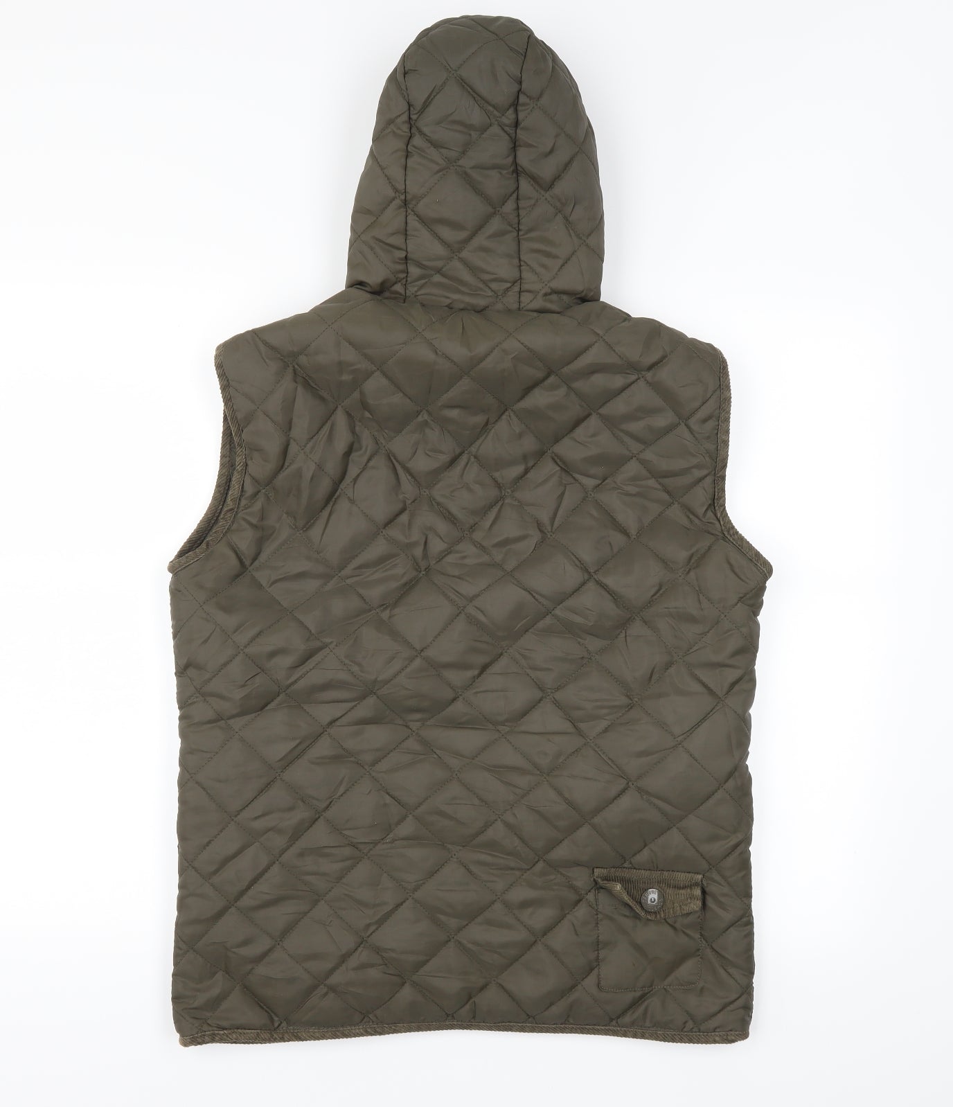 Kangol Mens Green   Gilet Waistcoat Size M
