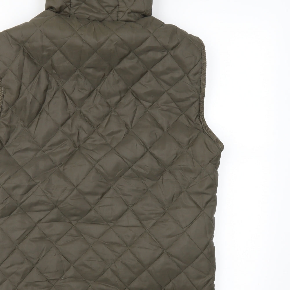 Kangol Mens Green   Gilet Waistcoat Size M